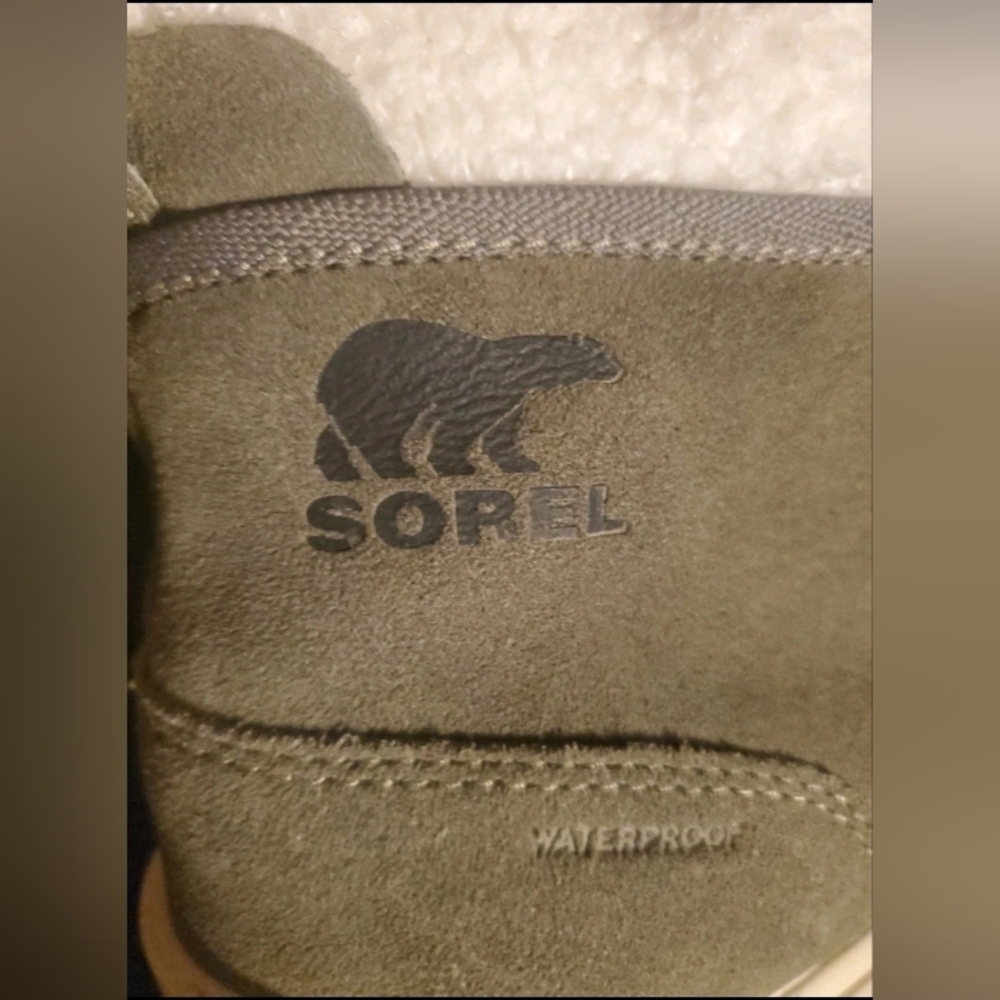 Sorel Waterproof Boots Women's Sz 8 Grey Off-white Lightweight Winter Boots - Picture 9 of 16